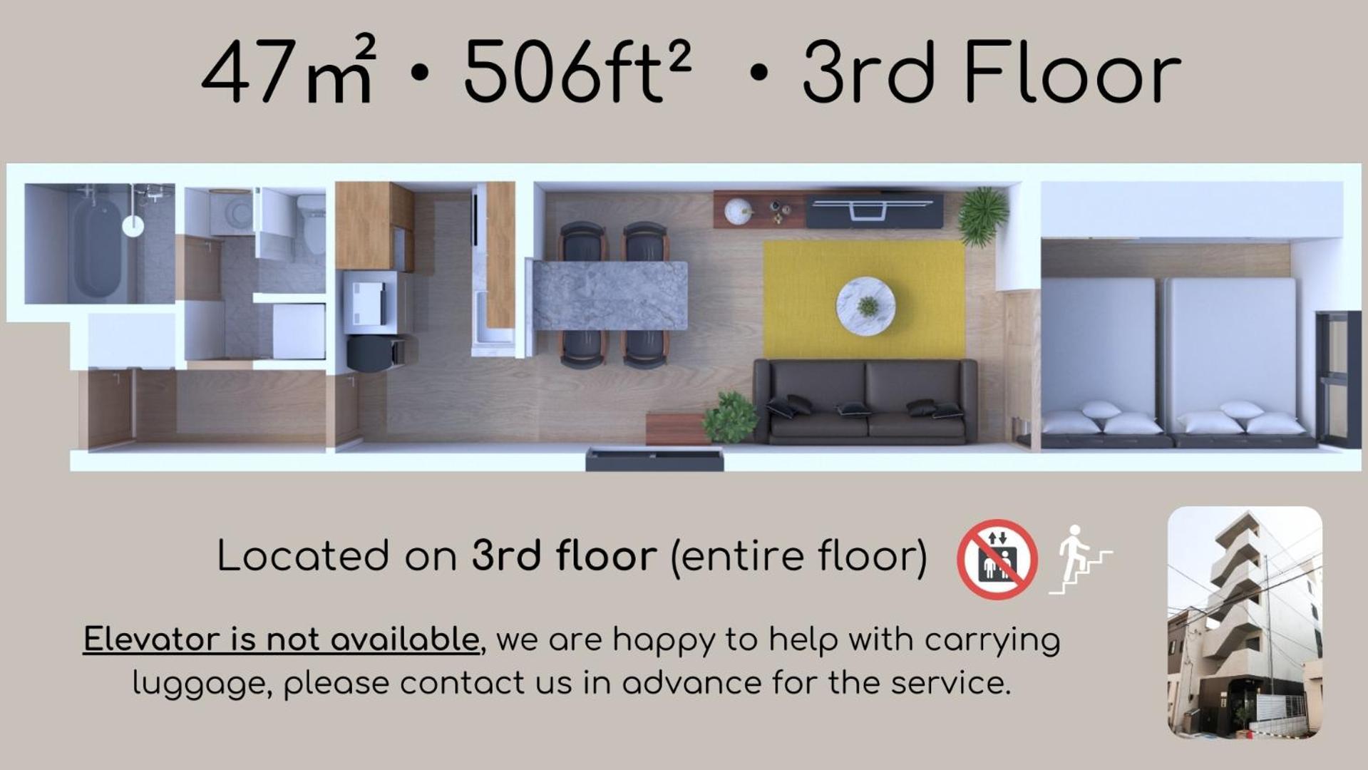Seirai Asakusa Vacation Rental - 3 Minutes From Station طوكيو الغرفة الصورة
